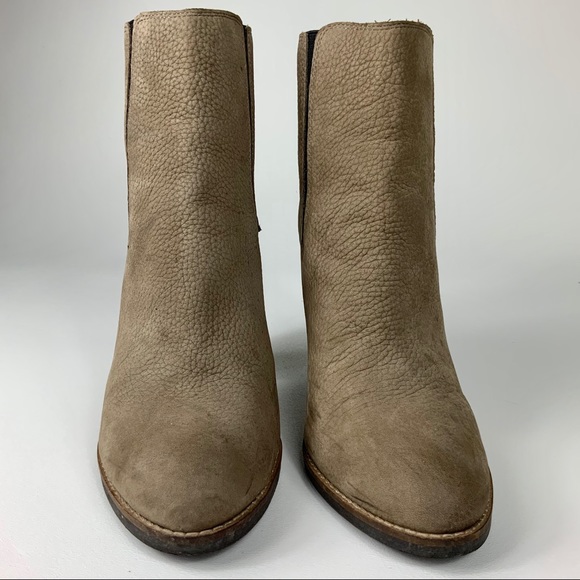 LUCKY BRAND Maldeev heeled leather boots. SZ 10 - Picture 3 of 11